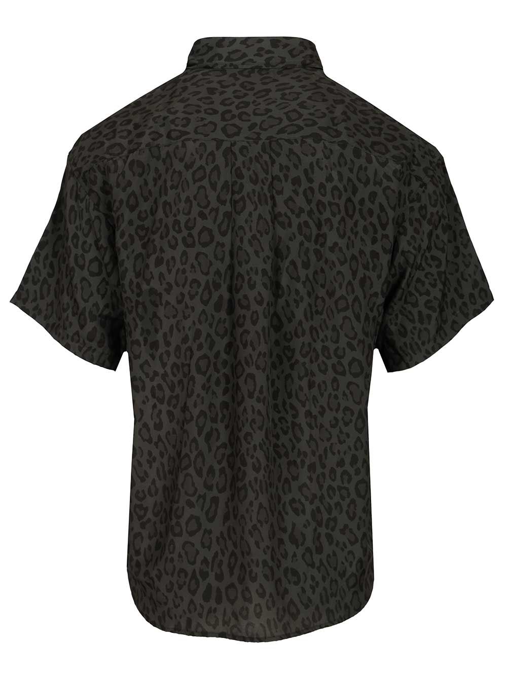 Amish Leopard Print Shirt Shirts - Green | abf499e67b9205fb5b4917c35f7303408cf98b0d