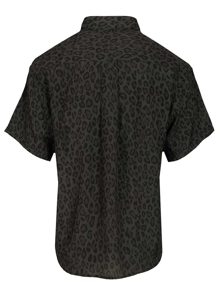 Amish Leopard Print Shirt Shirts - Green | abf499e67b9205fb5b4917c35f7303408cf98b0d