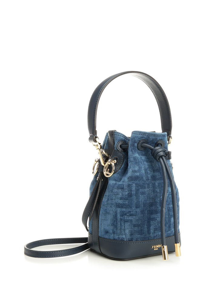 Fendi Mon Tresor Handbags - Blue | a2b8fa7b10acef210aea61edd40873b0ef381c70