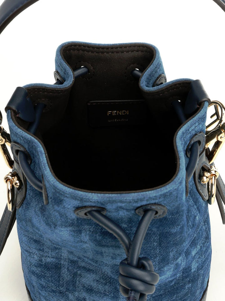 Fendi Mon Tresor Handbags - Blue | df92431c69ae74ddf01231342fb41c22f5baccdc