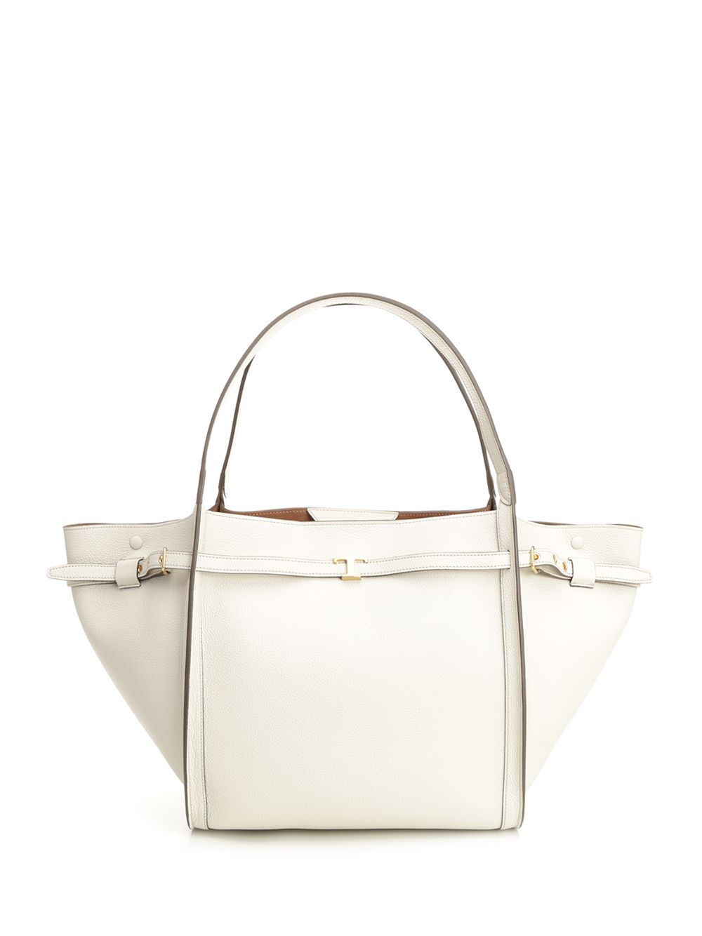 Tod'S Leather Shopping Bag Handbags - White | 86cdfe1edcf733d67462c893a4d8a07e1bd76937