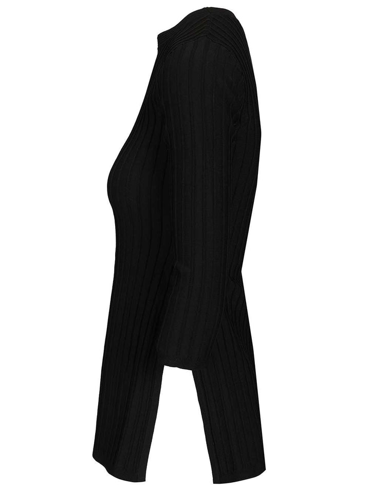 Max Mara Ribbed Sweater Tops - Black | bd6fbc860ae68170366890597395e1aa61b1e8f8