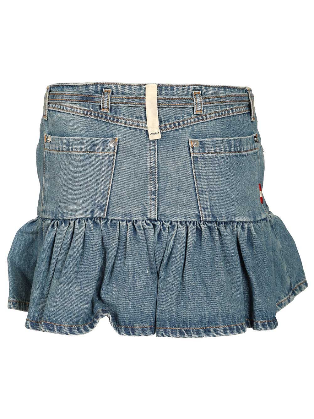 Amish Ginza Skirts - Blue | fa6731966a51c72bc6d2aefc75ace7243c326eca