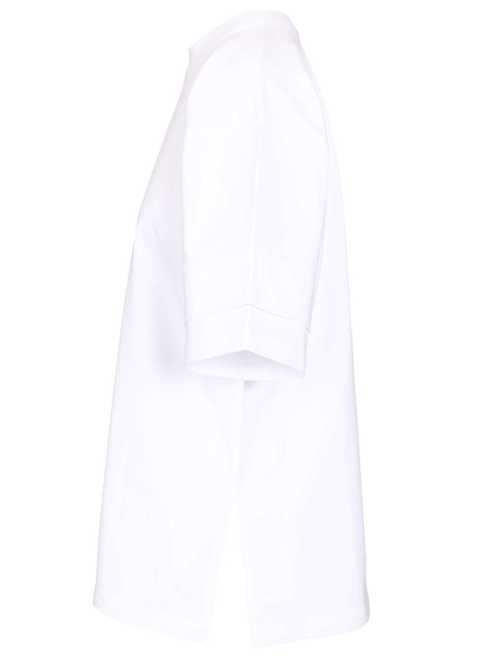 AlaÏA Layered Cotton T-Shirt - White | a67a6d7e3c0942bde86d3af455138fe158807d8a