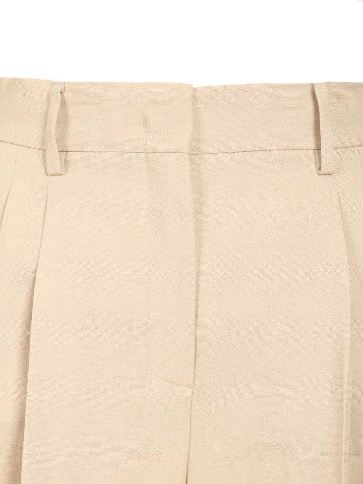 Weekend Max Mara Veliero Pantalone Trousers - White | 3a133026735f16bdd2532f2c492b08052a9aa236