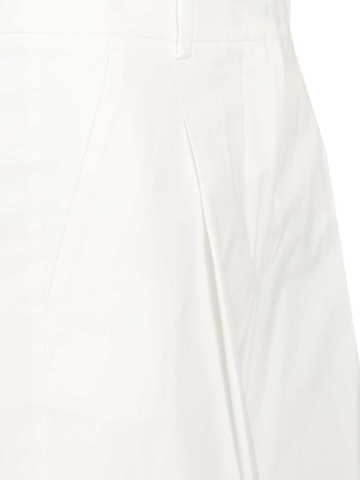 Weekend Max Mara Gabardine Trousers - White | ce67b185f369b7f8c3ae1ea58e0e1a6ce3e48c71