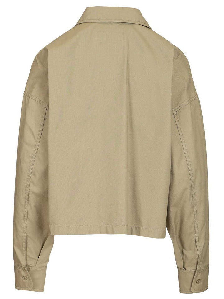 Weekend Max Mara Boxy Shirt Jackets - Green | 268fa71825fa5c91837d20762cb7930b6975f8f1