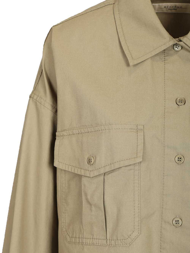 Weekend Max Mara Boxy Shirt Jackets - Green | d2fd95b68ba593a0b0248006e303391af738f86e