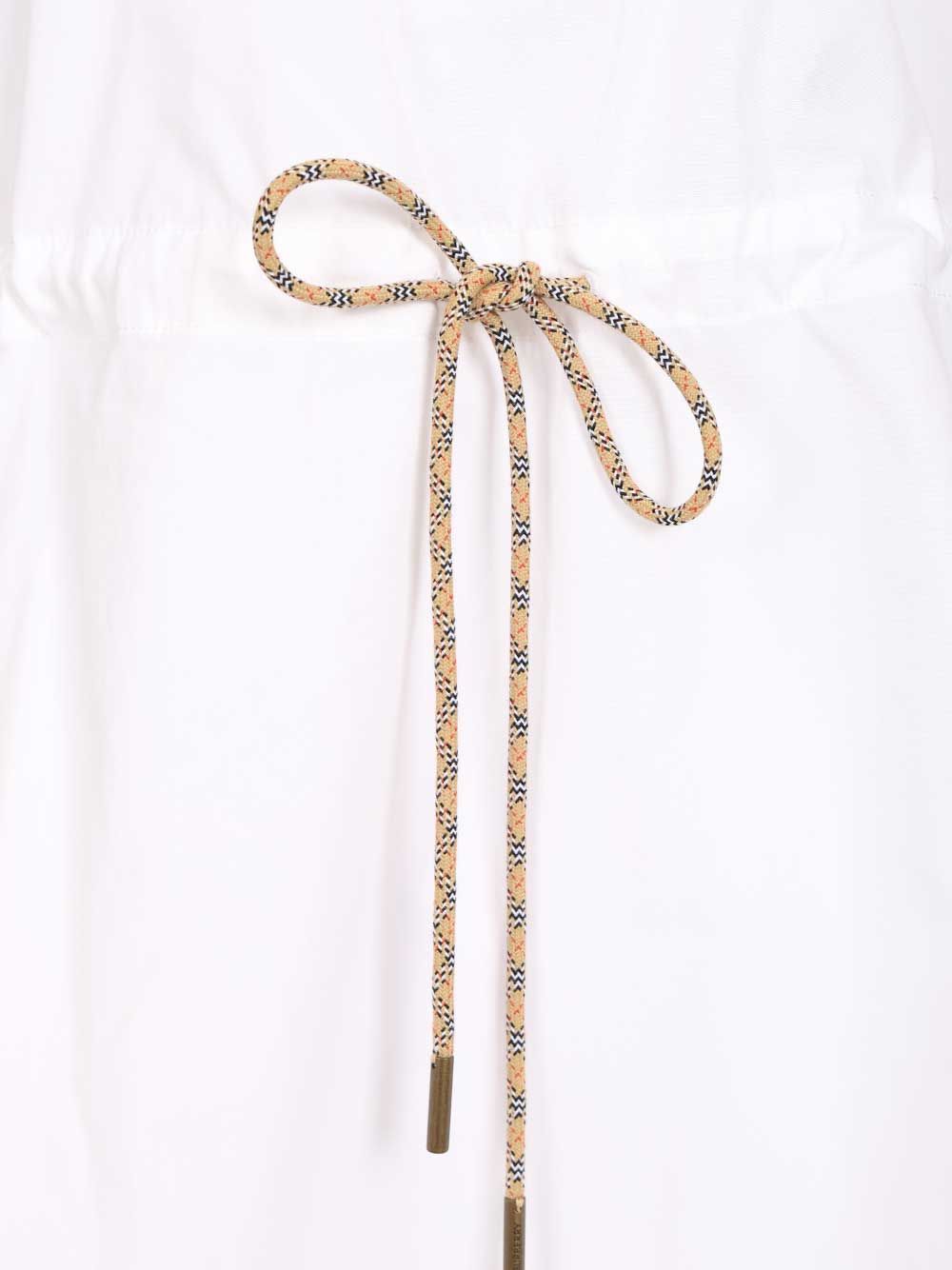 Burberry Cotton Poplin Dress Dresses - White | ebd07960d460bd95310a7b0131618c045713ee47