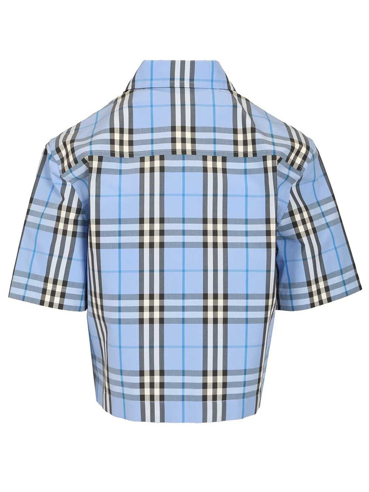 Burberry Check Shirts - Light blue | 52c35c14e046ef22db310c0fa27fed9a16aad922