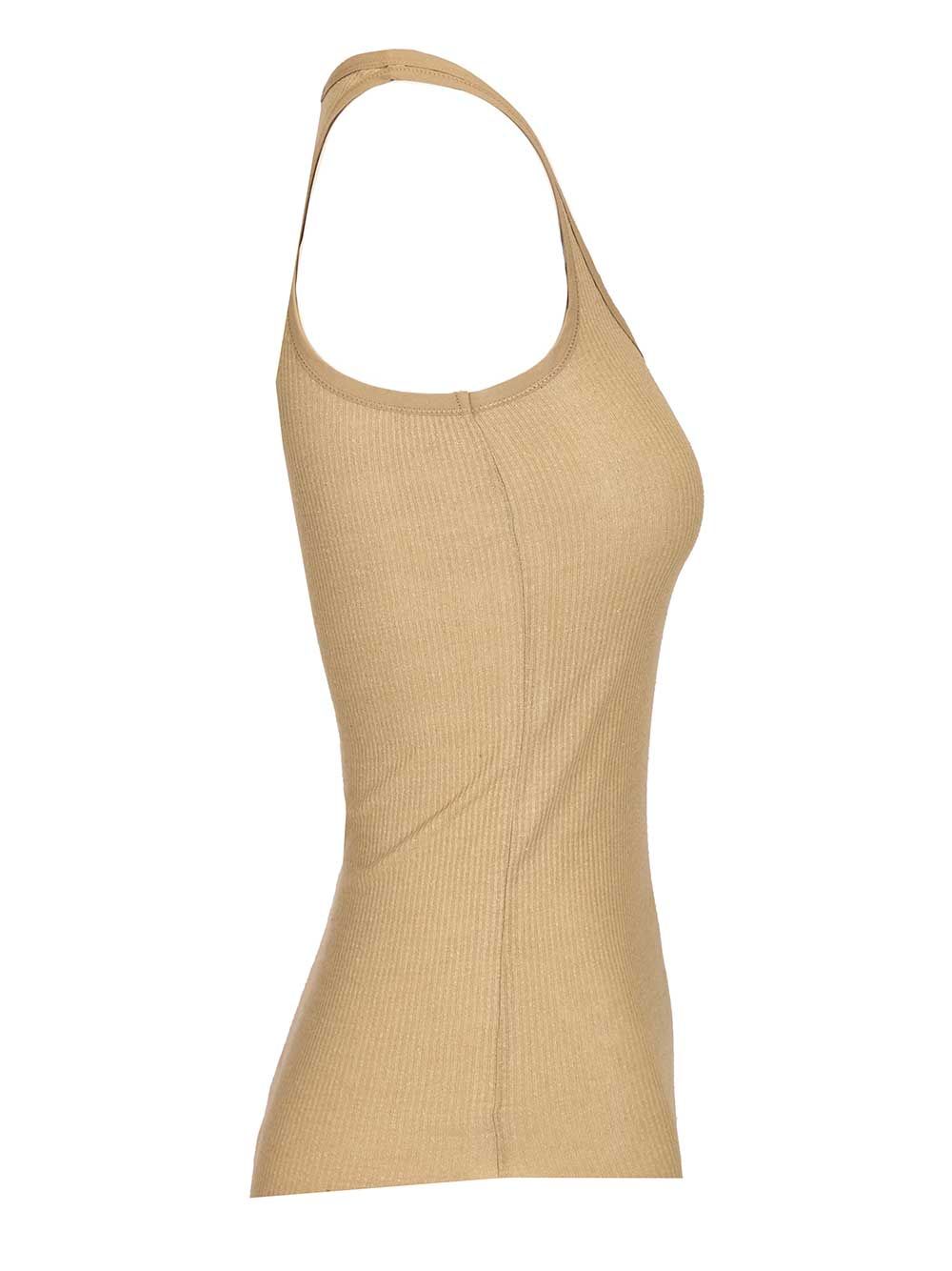 Isabel Marant Helma Tank Top Tops - Beige | 379b4084b1f40b351fe2c7e6d1eefdc4d19f3224