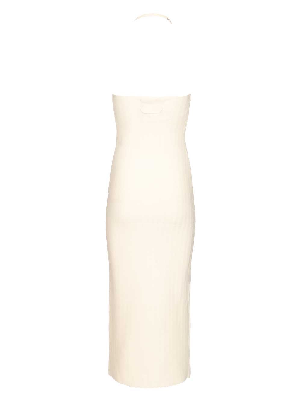 Jacquemus Tablier Dress Dresses - White | 055fdc50b005a2f70ddb96b6f4a7c901a6ce32da
