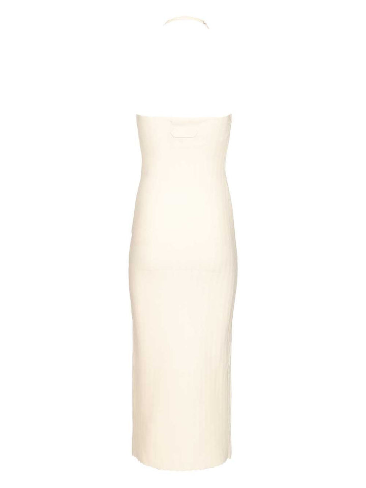 Jacquemus Tablier Dress Dresses - White | 055fdc50b005a2f70ddb96b6f4a7c901a6ce32da