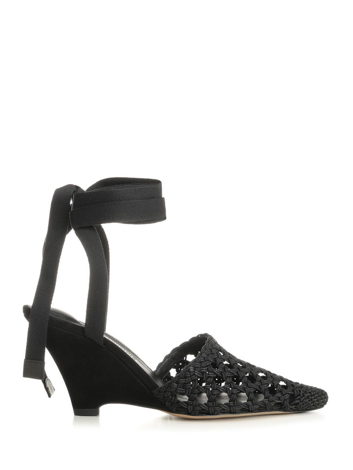 Jacquemus High Espadrilles Pumps - Black | efcefefd28c769e2726223a9ebe5b949bd53df27