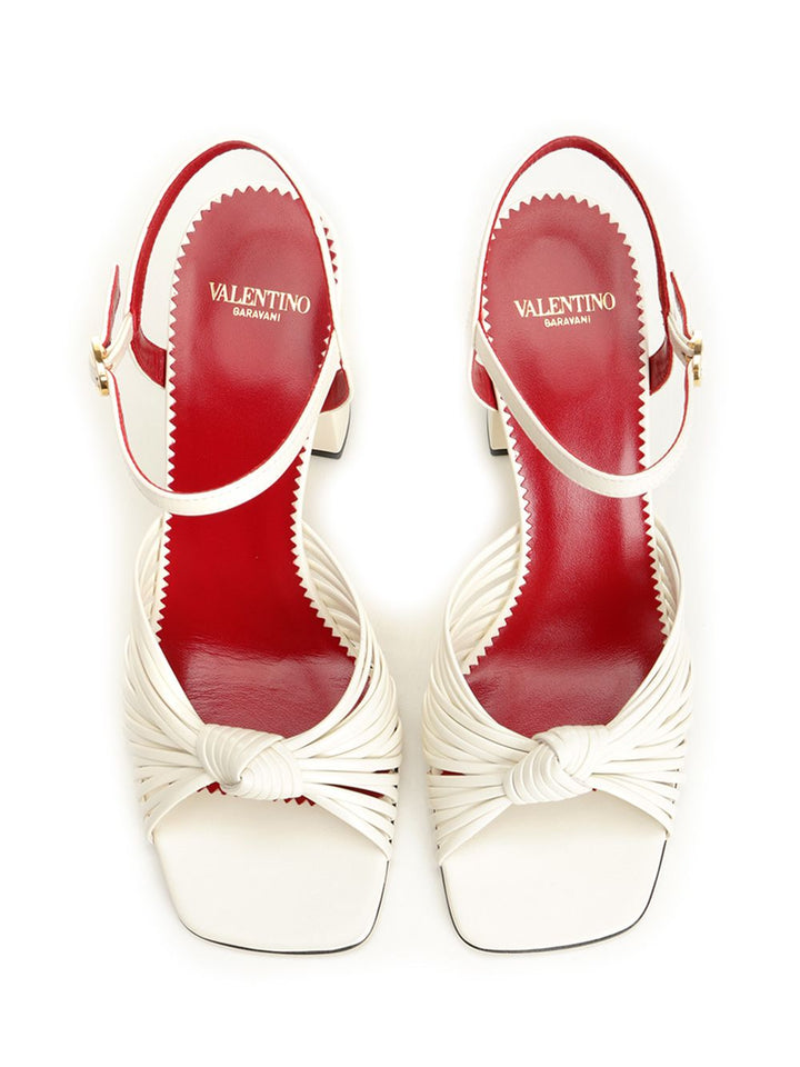 Valentino Garavani Annet Sandal Sandals - White | 2609e895f72ff160a5d6a3afd250cb46859a962a