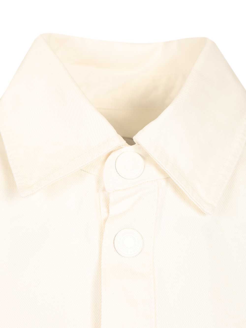 Ami Overshirt With Knitted Ami De Coeur Shirts - White | 8f5d878af9b463eaa14554c6a693ca834cc25210