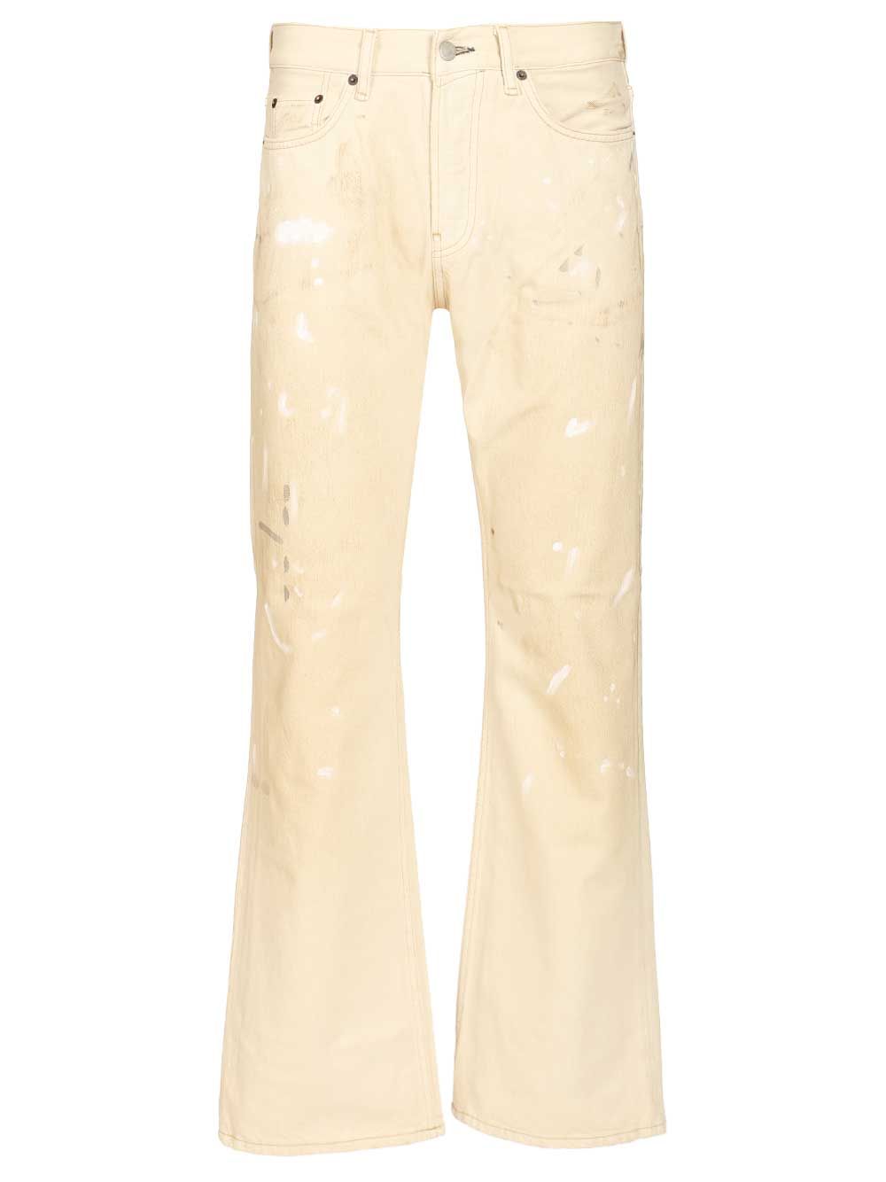 Acne Studios Regular Fit  2010m Jeans - White | cc00e54551452215b7dd446c95b60b2829194b6a
