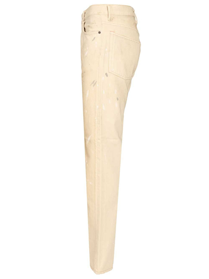 Acne Studios Regular Fit  2010m Jeans - White | 3062ca2c10826e03cfc4a9f791087843864afe37