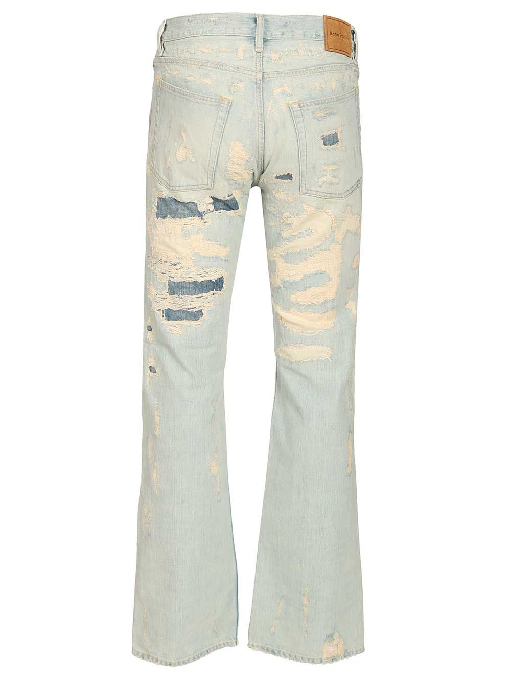 Acne Studios Repaired Effect  - 2010m Jeans - Light blue | 40e37caf1e9445528c37d516784aba59941e06a0