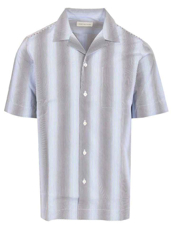 Dries Van Noten Carltone Shirt Shirts - Light blue | aca5d5e7447f2e60e1650f5d8f57d75f9f7b6104