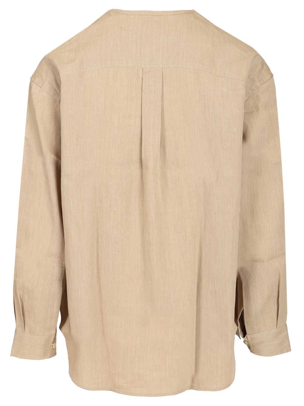 Jacquemus Pastro Shirts - Beige | 2253c000291cb1912e138794de765a1ee03b1ef7