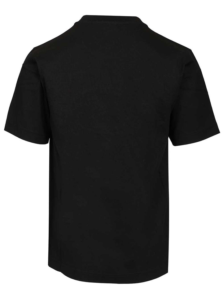 Burberry Cotton  With Knight Stamp T-Shirt - Black | 5b570455b8c47167993add46dcb76611aa6d6f47