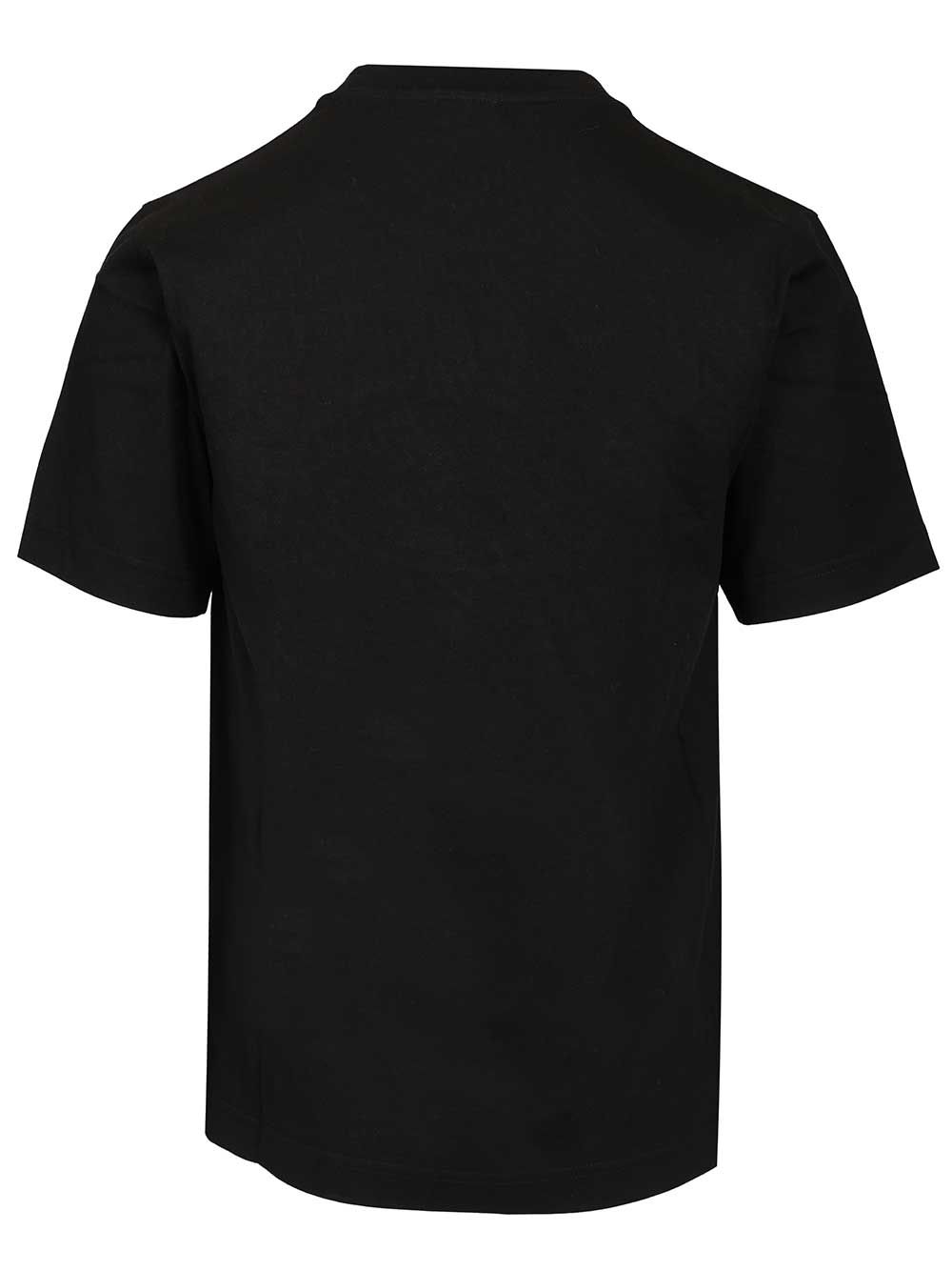 Burberry Cotton  With Knight Stamp T-Shirt - Black | 5b570455b8c47167993add46dcb76611aa6d6f47