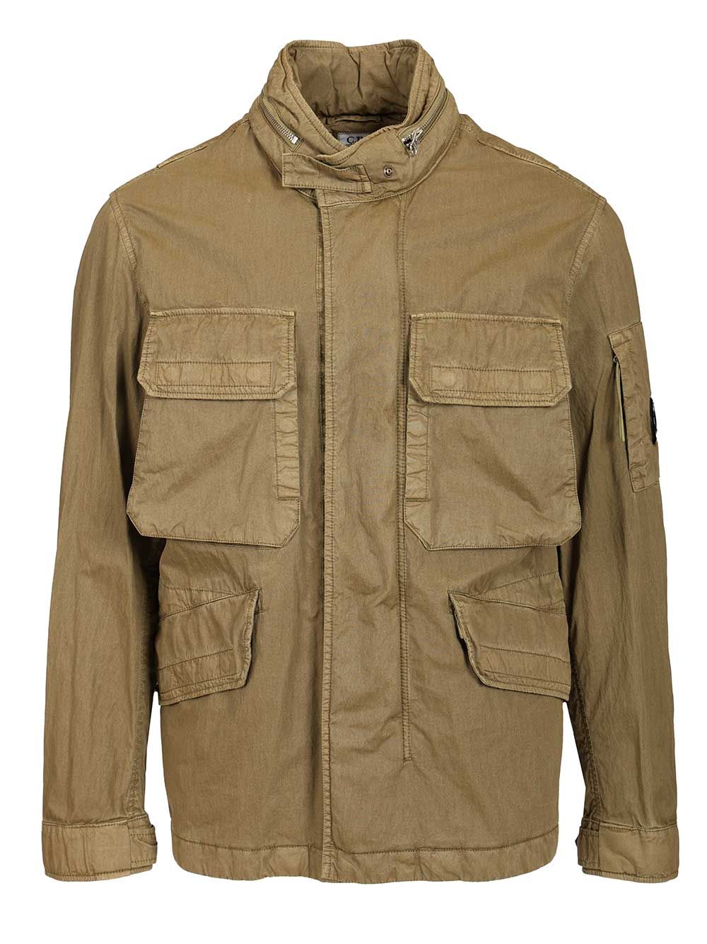 C.P. Company 50 Threads Wax Field Jacket Jackets - Brown | f9183efec4b806731fd41907a9487dad547a4e3f