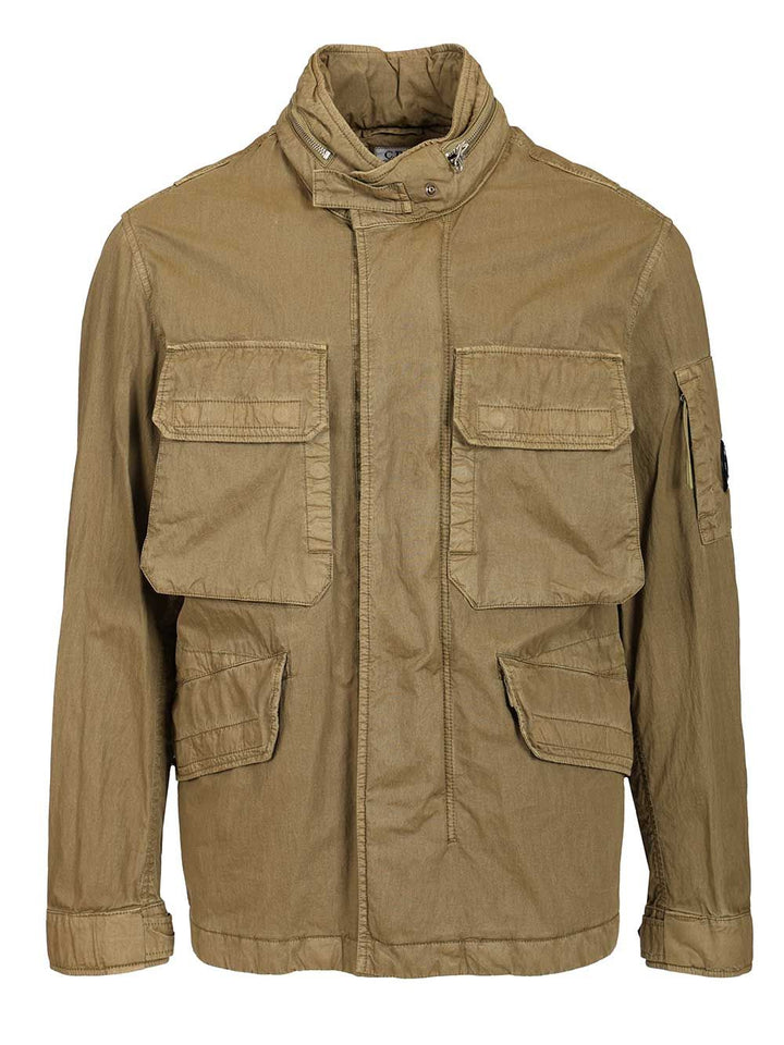 C.P. Company 50 Threads Wax Field Jacket Jackets - Brown | f9183efec4b806731fd41907a9487dad547a4e3f