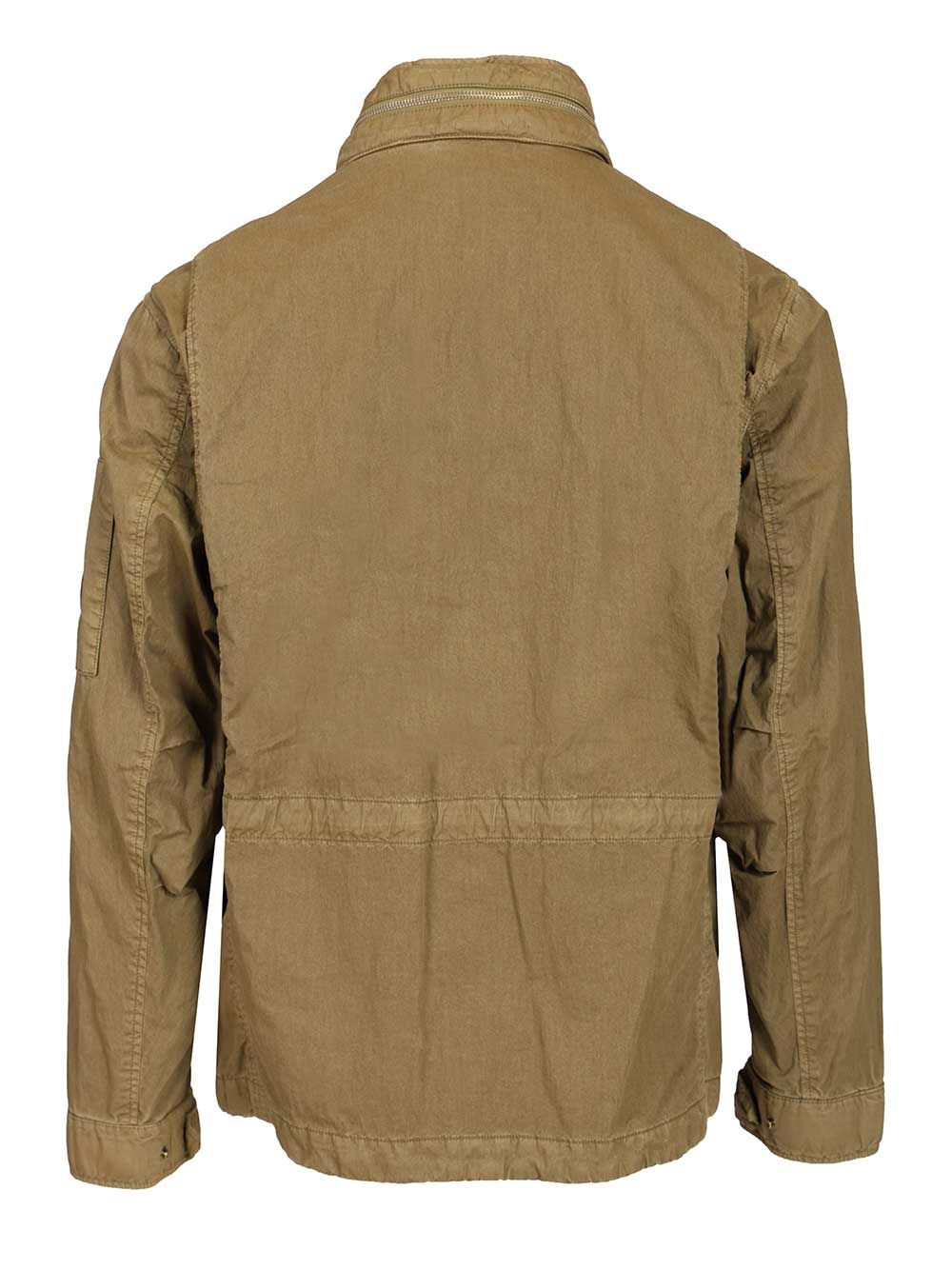 C.P. Company 50 Threads Wax Field Jacket Jackets - Brown | f48b7860558ae49eb9204234ee7d094defc7458a