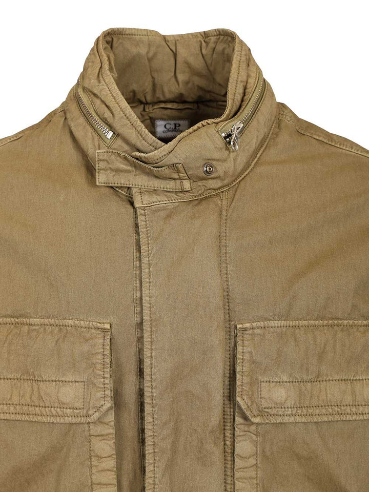 C.P. Company 50 Threads Wax Field Jacket Jackets - Brown | e62138592ac8ccf60495b6d864916fd9fa25bcc6