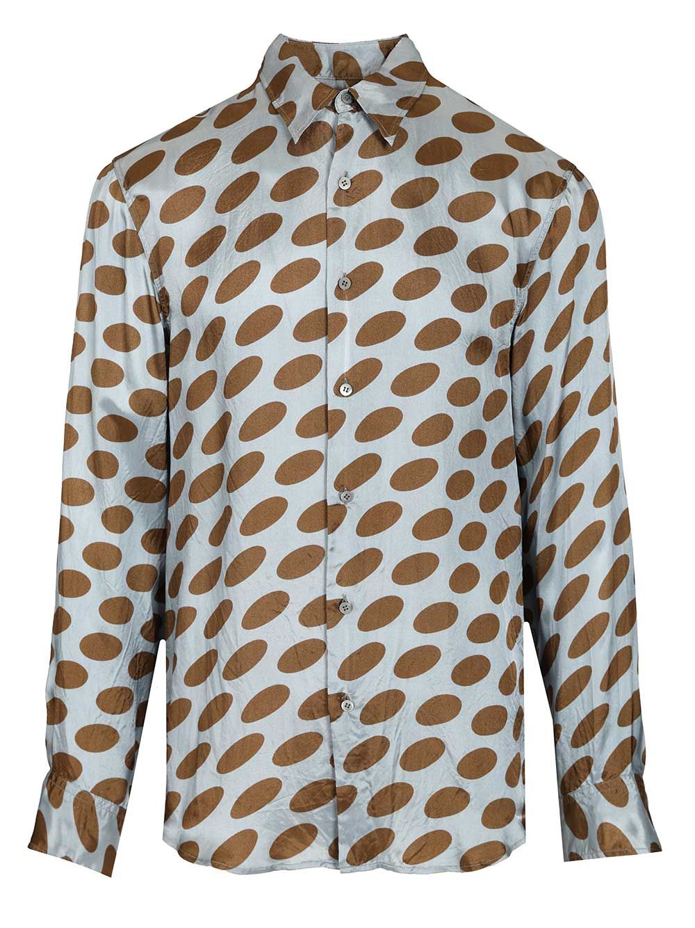 Dries Van Noten Caper Shirt Shirts - Grey | e5dddea74550dbc7c60e14f9548f3849ecf9ffcf