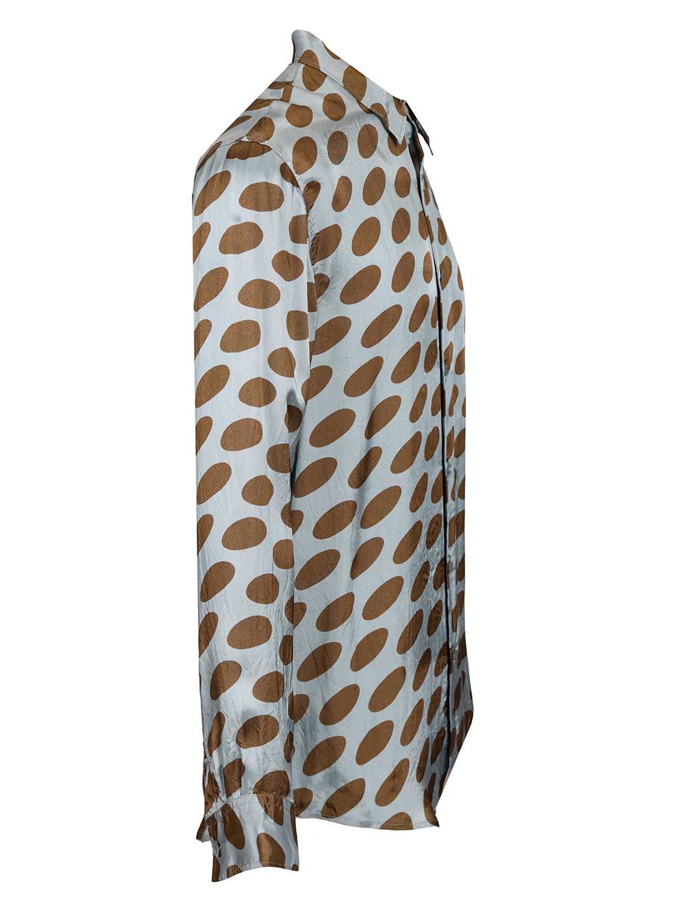 Dries Van Noten Caper Shirt Shirts - Grey | ed5c899ab5b1ba9a70a85c4ca19e044bcbad67ad