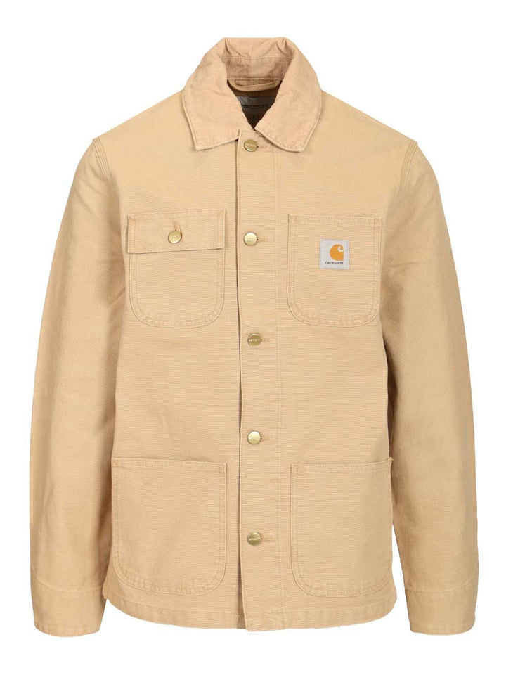 Carhartt Wip Michigan Jackets - Beige | c08b90c5c6edeac93d3b6acc63f0c0f041e83d30