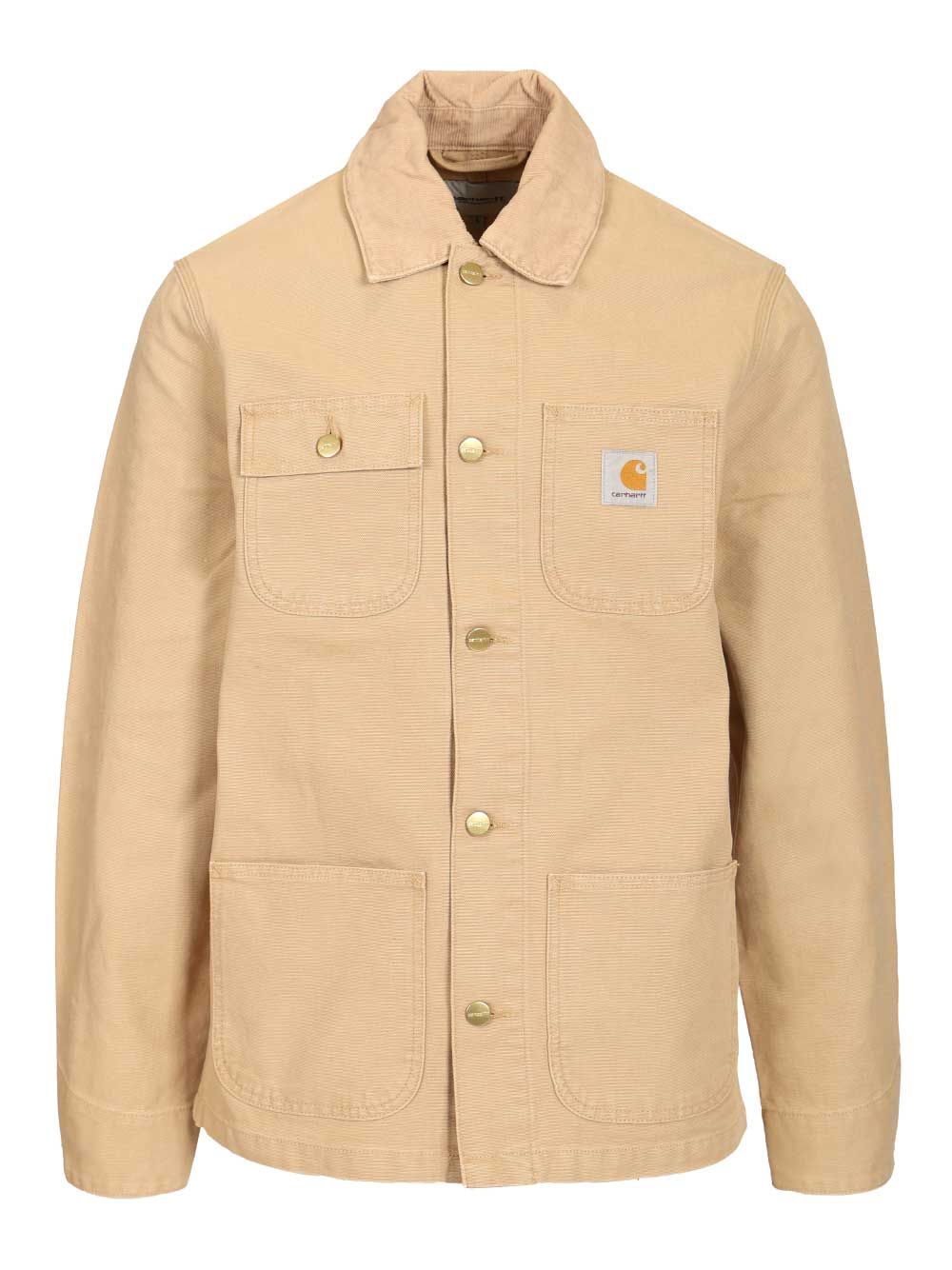 Carhartt Wip Michigan Jackets - Beige | c08b90c5c6edeac93d3b6acc63f0c0f041e83d30