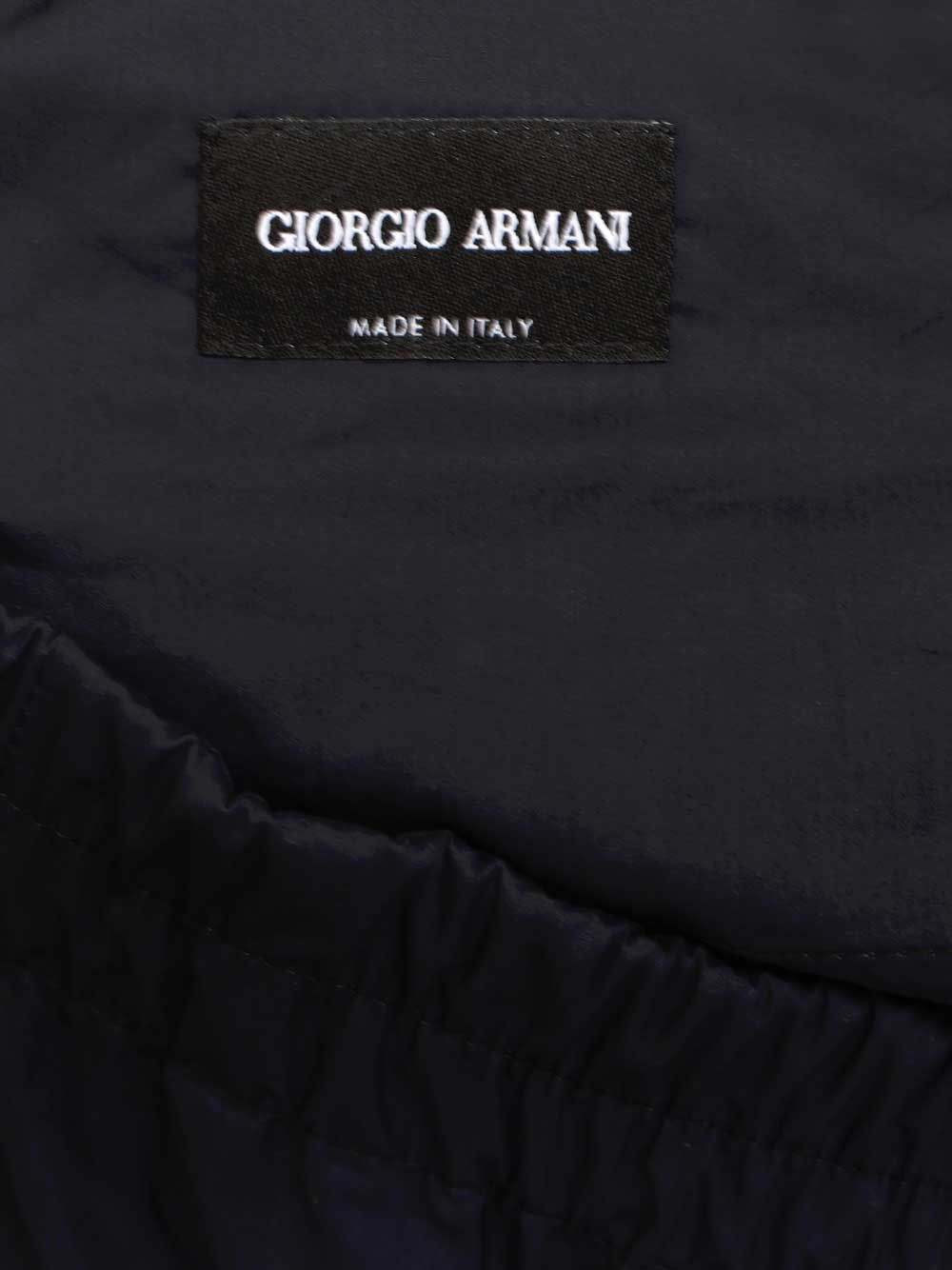 Giorgio Armani Elasticated Waist Trousers - Blue | 90f6f1b2e9d231b494e3ff9a391cd6359dd33522