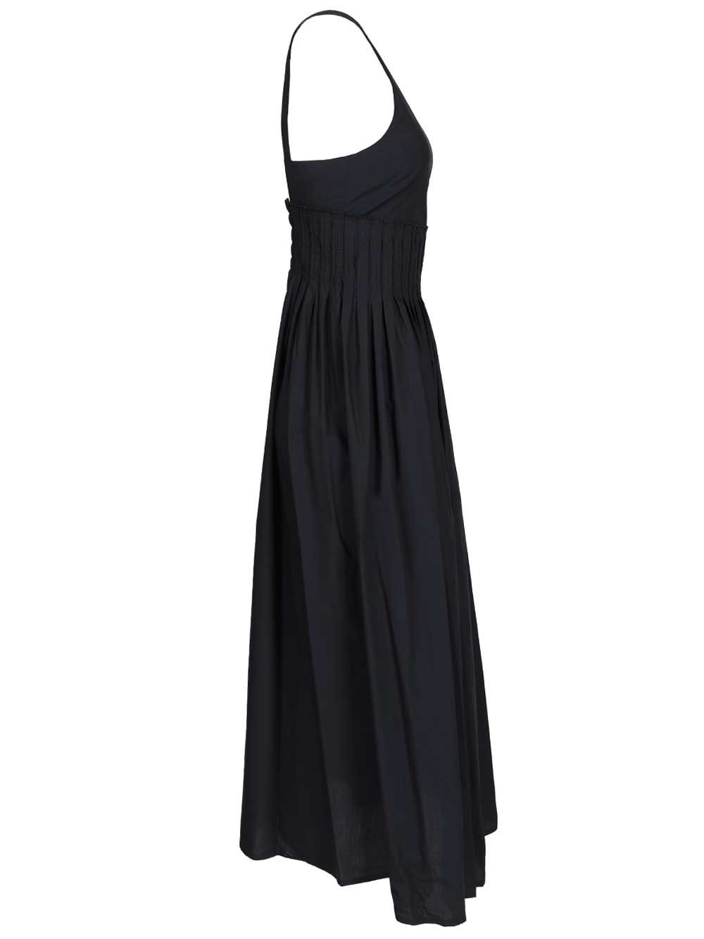 Emporio Armani Long Poplin Dress Dresses - Blue | 0c526b9e681d903be9f565ecc9dd9eb6b53de801