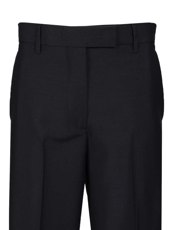 Miu Miu In Kid Mohair Trousers - Blue | 1fb5bd664f9fbfd6ce93e259aebaa8792833244b