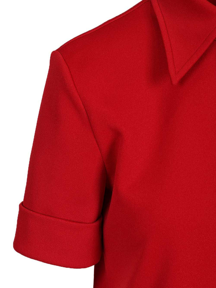 Miu Miu Technical Jersey Polo shirt - Red | 935808d418faf5d98db1b882d92810b702f0b3d4