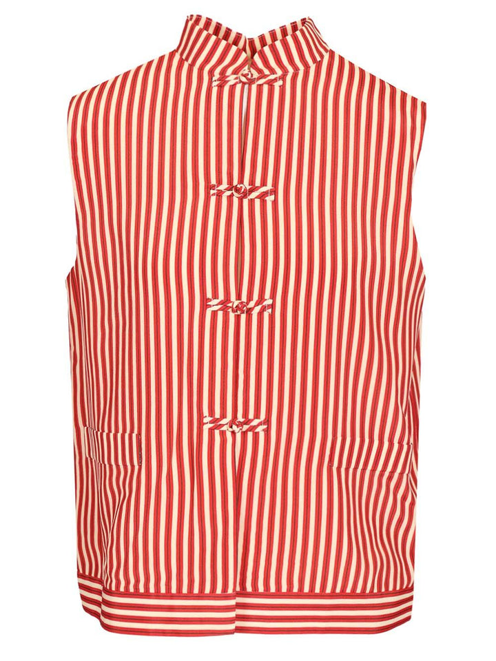 Hui Lorenzo Striped Top Tops - Red | aff2d809d21bd0315c88a7bf0eccc72136f7f732