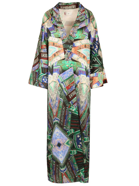 Salvatore Printed Kimono Swimwear Multicolor