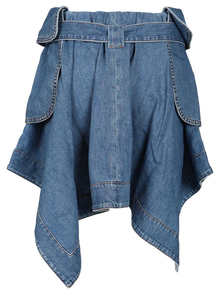 Loewe Denim Cargo Skirt Skirts - Light blue | c507cf6cd96bb9d5ec2810a6063ff4502712f6df