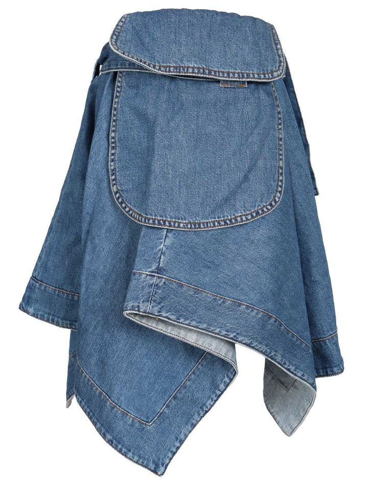 Loewe Denim Cargo Skirt Skirts - Light blue | 5b3712889b84115a67822f08e0cb7abe77e2c399