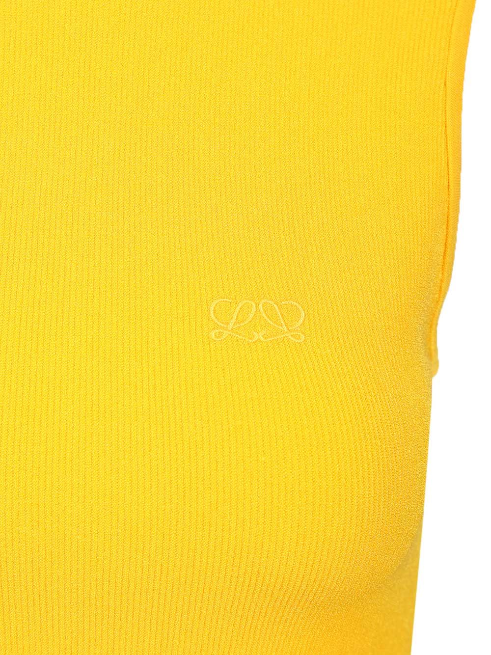 Loewe Look 17 Sleeveless Top Tops - Yellow | 21938942a8e81ec194715274e8a1072438320151