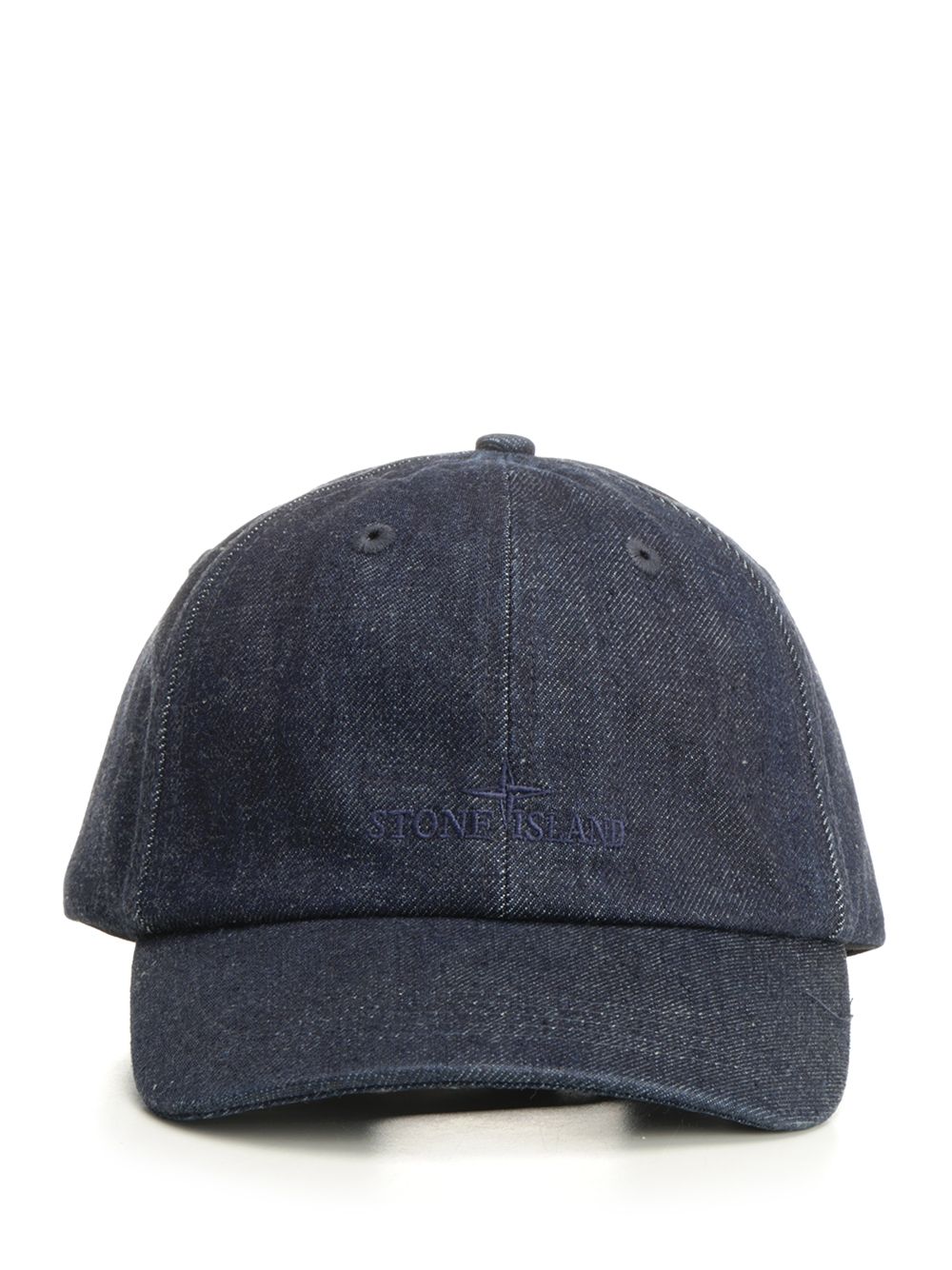 Stone Island Denim Research Denim Cap Beauty - Blue | 31333915a4a8031880af2e0235813fa2c0b7f39e