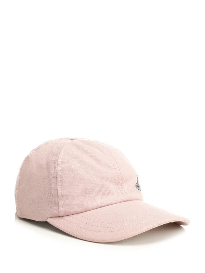 Vivienne Westwood Orb Cap Hats - Rose | 8eda64ef8965ee2f9b42cb744ceefe4d2cd7c3e2