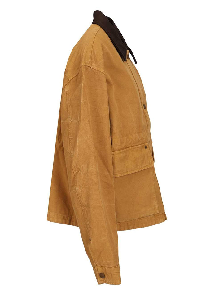 Acne Studios Canvas Jacket Jackets - Orange | d902c4cc0bceb5d13b675d24395abe964facca70