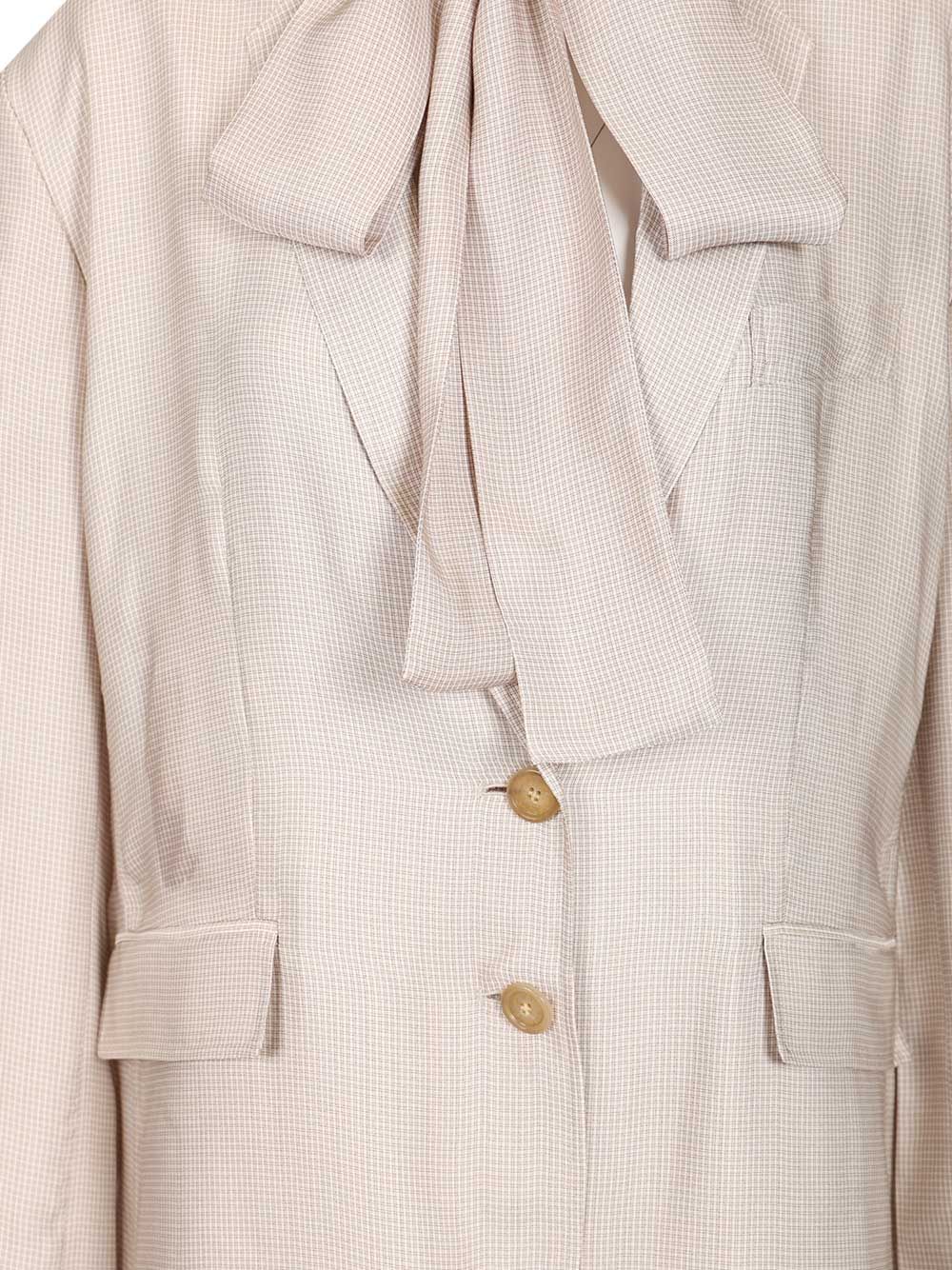 Acne Studios Single-Breasted Jacket Shirts - Beige | 9317b31745434fafeca49bae1b6b76ba76245ee4