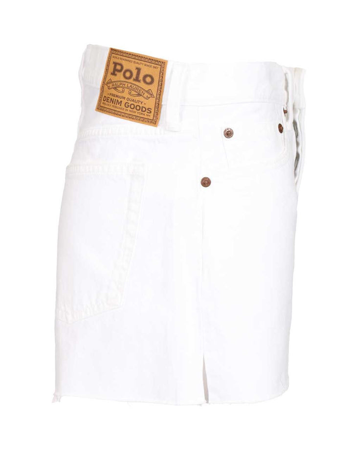 Polo Ralph Lauren Denim Shorts Trousers - White | d5989e20488afd6e7e866c91feb4f0f963e940fe