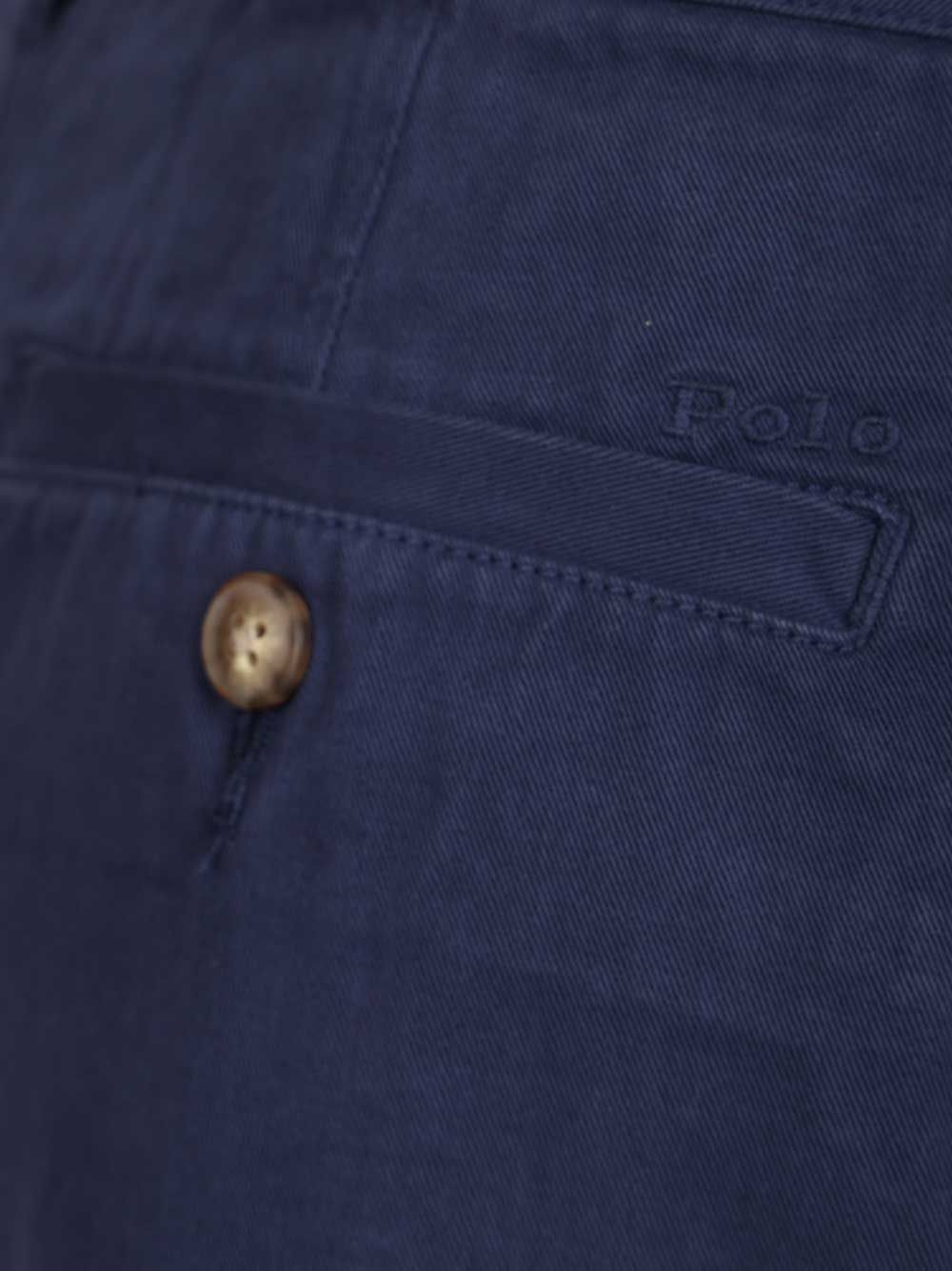 Polo Ralph Lauren Blue Cotton Shorts Trousers - Blue | a686b6ab438dbc9258e5f3627dbe57156ccfe9ae